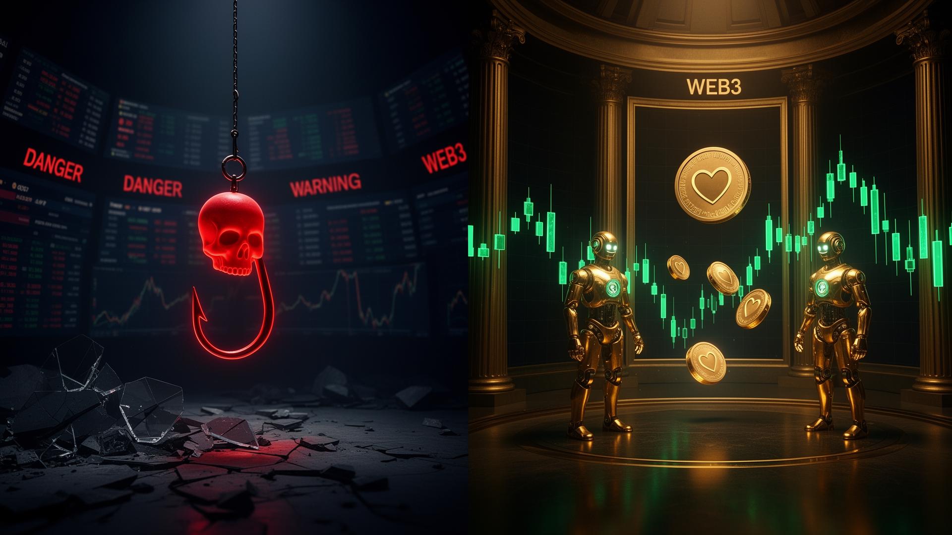 Real bots vs. crypto scams