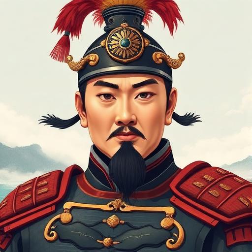 AI-generiran portret · Yi Sun-sin